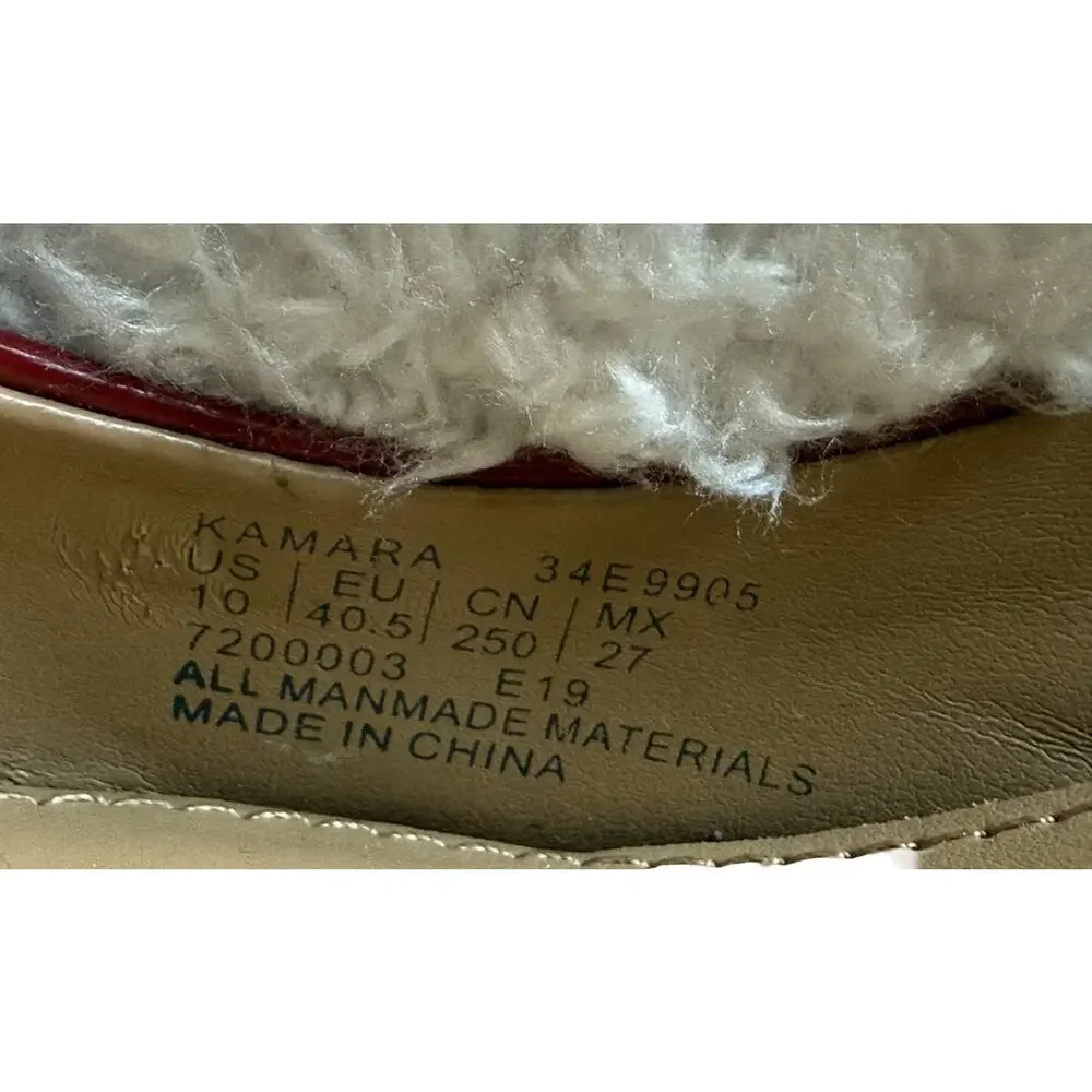 Calvin Klein Heels Size 10 Red Kamara Pump Classic 4